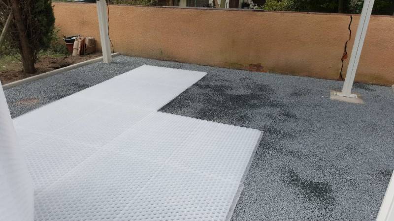 dalles hors sol  parempuyres