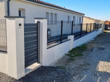 Notre zone d'activité pour ce service Pose d'un portail coulissant motorisé gris anthracite